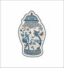 LFA-105 Bird Vase Magnet | 0.125Acrylic Magnet |