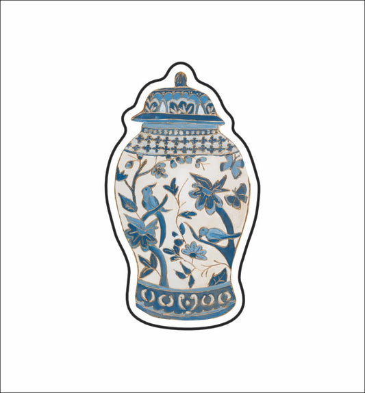 LFA-105 Bird Vase Magnet | 0.125Acrylic Magnet |