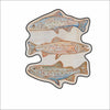 LFA-106  Trout Magnet | 0.125Acrylic Magnet |