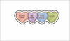 LFA-123  Valentine Hearts Magnet | 0.125Acrylic Magnet |