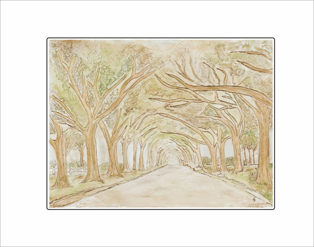 LFA-126 Tree Tunnel Block | 0.75Acrylic Contour | Case of 25