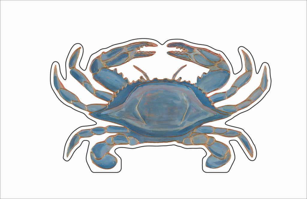 LFA-137 Blue Crab | 0.75Acrylic Contour | Case of 25