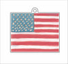 LFA-142 American Flag Ornament | 0.25Acrylic Ornament |