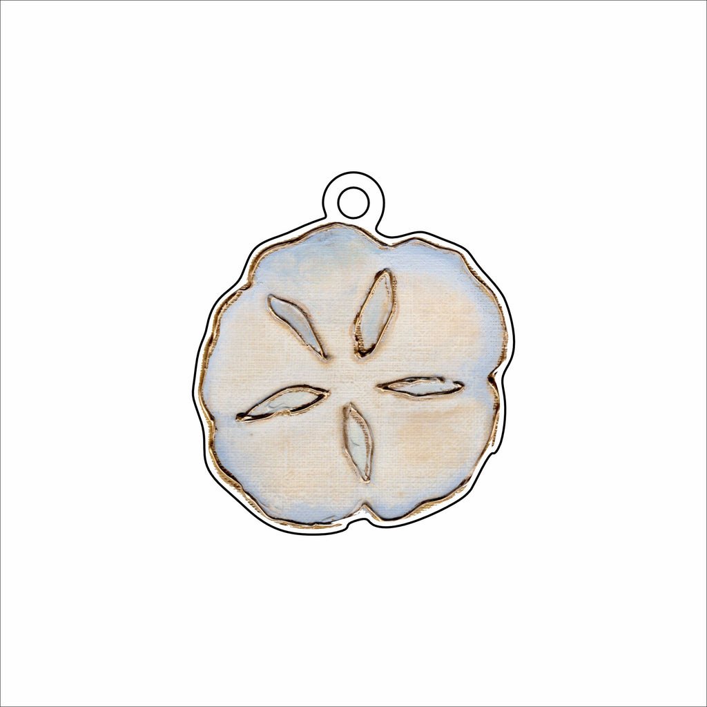 LFA-162 Sand Dollar Ornament | 0.25Acrylic Ornament |
