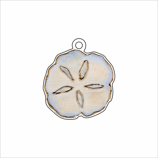 LFA-162 Sand Dollar Ornament | 0.25Acrylic Ornament |