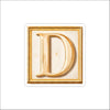 LFA-181 Letter D Magnet | 0.125Acrylic Magnet | Components