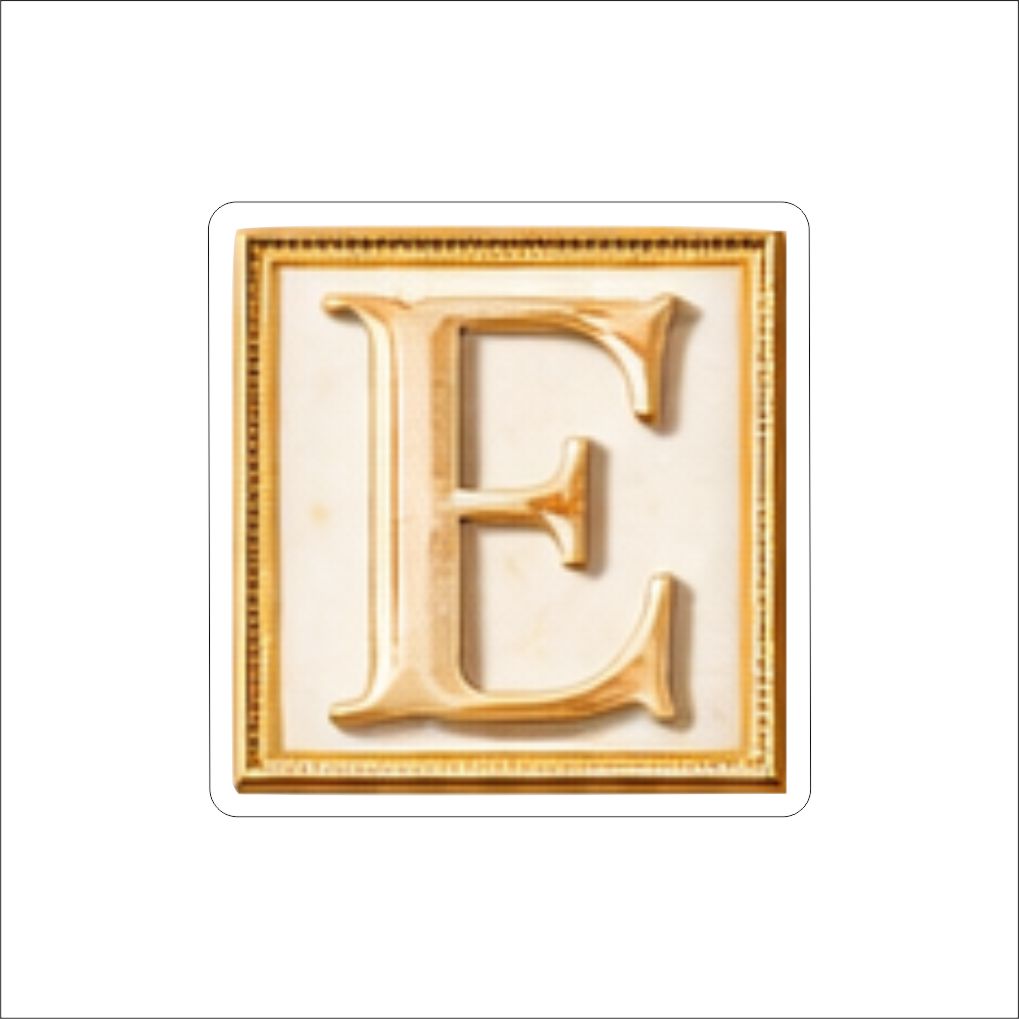 LFA-182 Letter E Magnet | 0.125Acrylic Magnet | Components