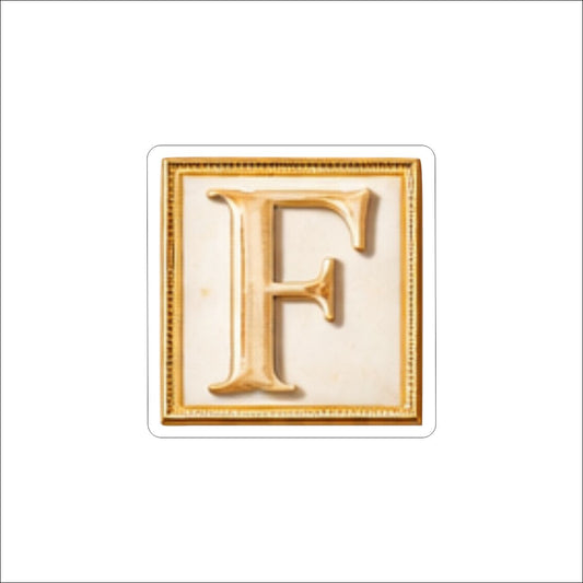 LFA-183 Letter F Magnet | 0.125Acrylic Magnet | Components