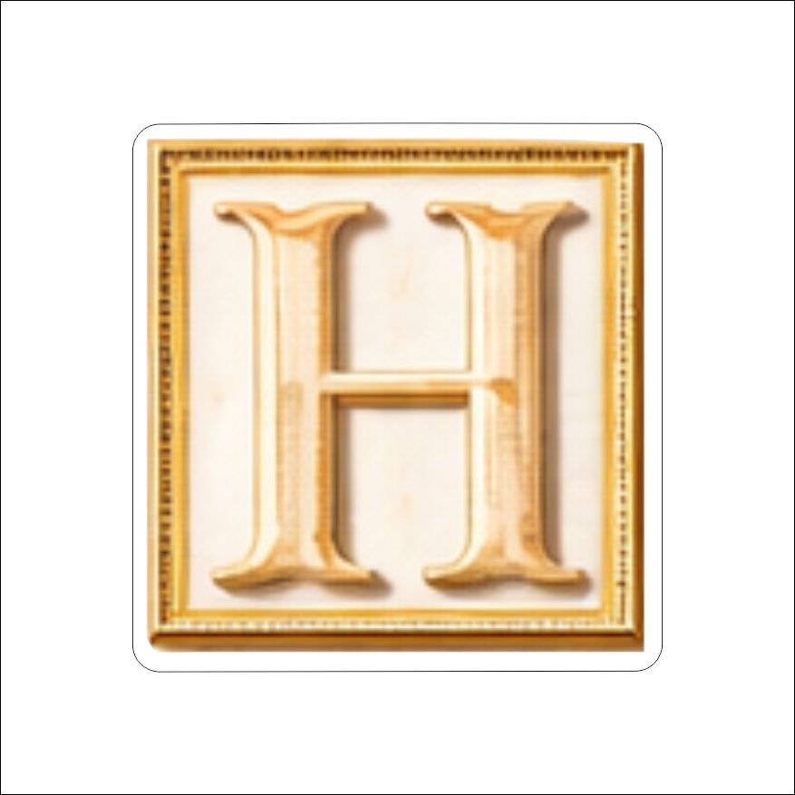 LFA-185 Letter H Magnet | 0.125Acrylic Magnet | Components