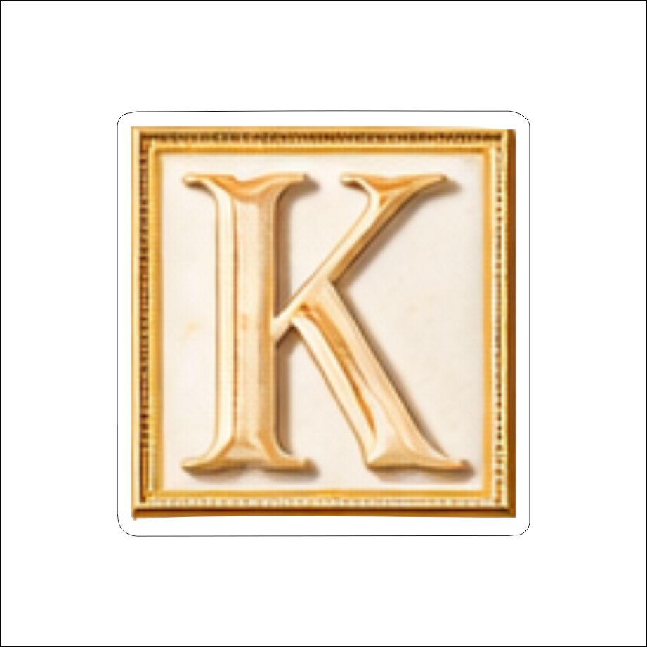 LFA-188 Letter K Magnet | 0.125Acrylic Magnet | Components