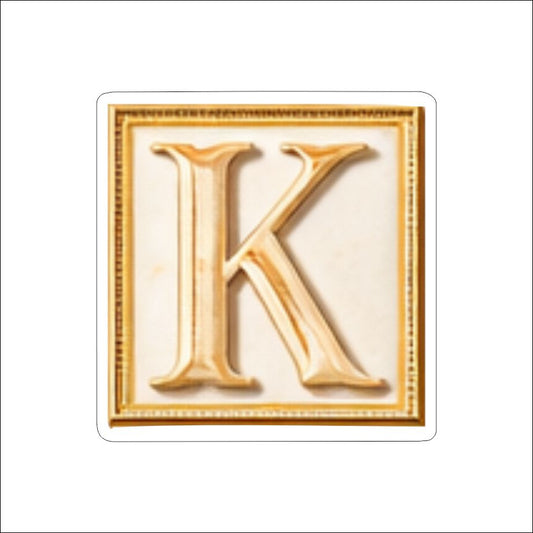 LFA-188 Letter K Magnet | 0.125Acrylic Magnet | Components