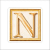 LFA-191 Letter N Magnet | 0.125Acrylic Magnet | Components