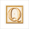LFA-194 Letter Q Magnet | 0.125Acrylic Magnet | Components