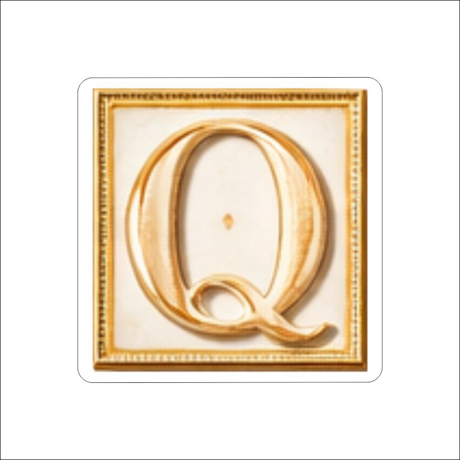 LFA-194 Letter Q Magnet | 0.125Acrylic Magnet | Components