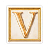 LFA-199 Letter V Magnet | 0.125Acrylic Magnet | Components