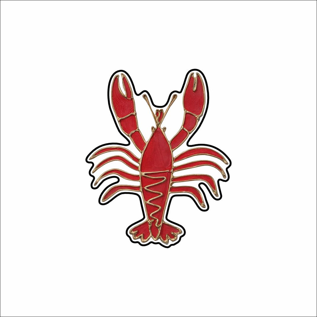 LFA-206 Crawfish Magnet | 0.125Acrylic Magnet |
