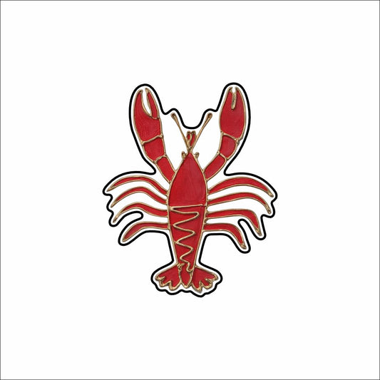 LFA-206 Crawfish Magnet | 0.125Acrylic Magnet |