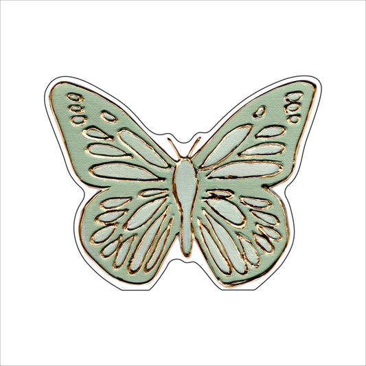 LFA-214 Sage Butterfly | 0.75Acrylic Contour |