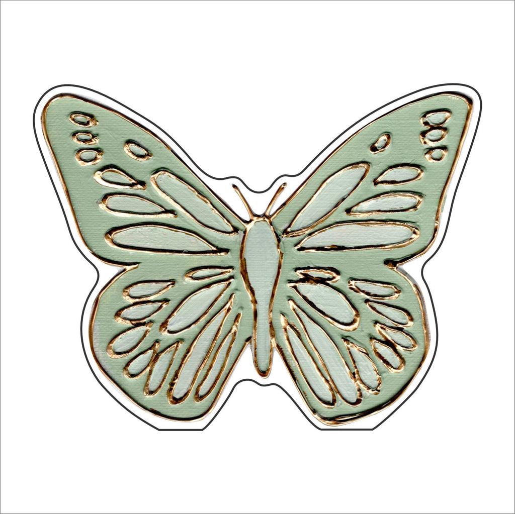 LFA-215 Sage Butterfly Mini | 0.50Acrylic Mini |