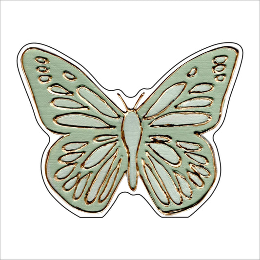 LFA-215 Sage Butterfly Mini | 0.50Acrylic Mini |