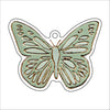 LFA-216 Sage Butterfly Ornament | 0.25Acrylic Ornament |