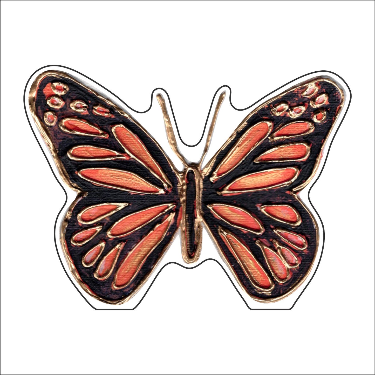 LFA-223 Monarch Butterfly Mini | 0.50Acrylic Mini |