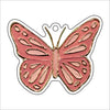 LFA-228 Pink Pink Butterfly Ornament | 0.25Acrylic Ornament | Case of 25
