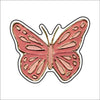 LFA-229 Pink Pink Butterfly Magnet | 0.125Acrylic Magnet