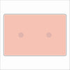 LFA-234 Light Pink Double Charm Base | 4x6 | 0.75Acrylic Charm Base with Steel Discs