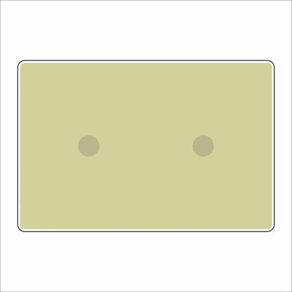 LFA-235 Green Double Charm Base | 4x6 | 0.75Acrylic Charm Base with Steel Discs