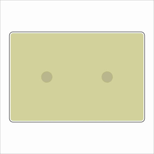 LFA-235 Green Double Charm Base | 4x6 | 0.75Acrylic Charm Base with Steel Discs