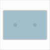 LFA-236 Light Blue Double Charm Base | 4x6 | 0.75Acrylic Charm Base with Steel Discs