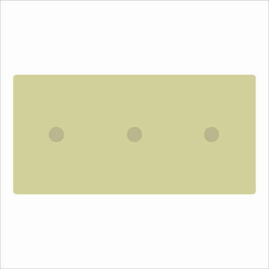 LFA-241 Green Triple Charm Base | 4x8 | 0.75Acrylic Charm Base with Steel Discs