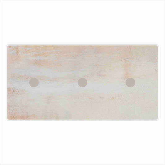 LFA-244 Neutral Triple Charm Base | 4x8 | 0.75Acrylic Charm Base with Steel Discs