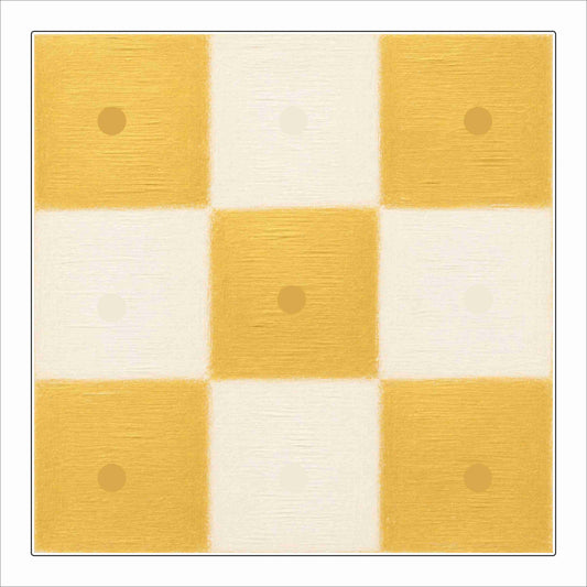 LFA-248 Gold & White Tic Tac Toe Board | 0.25Acrylic Tic Tac Toe Board