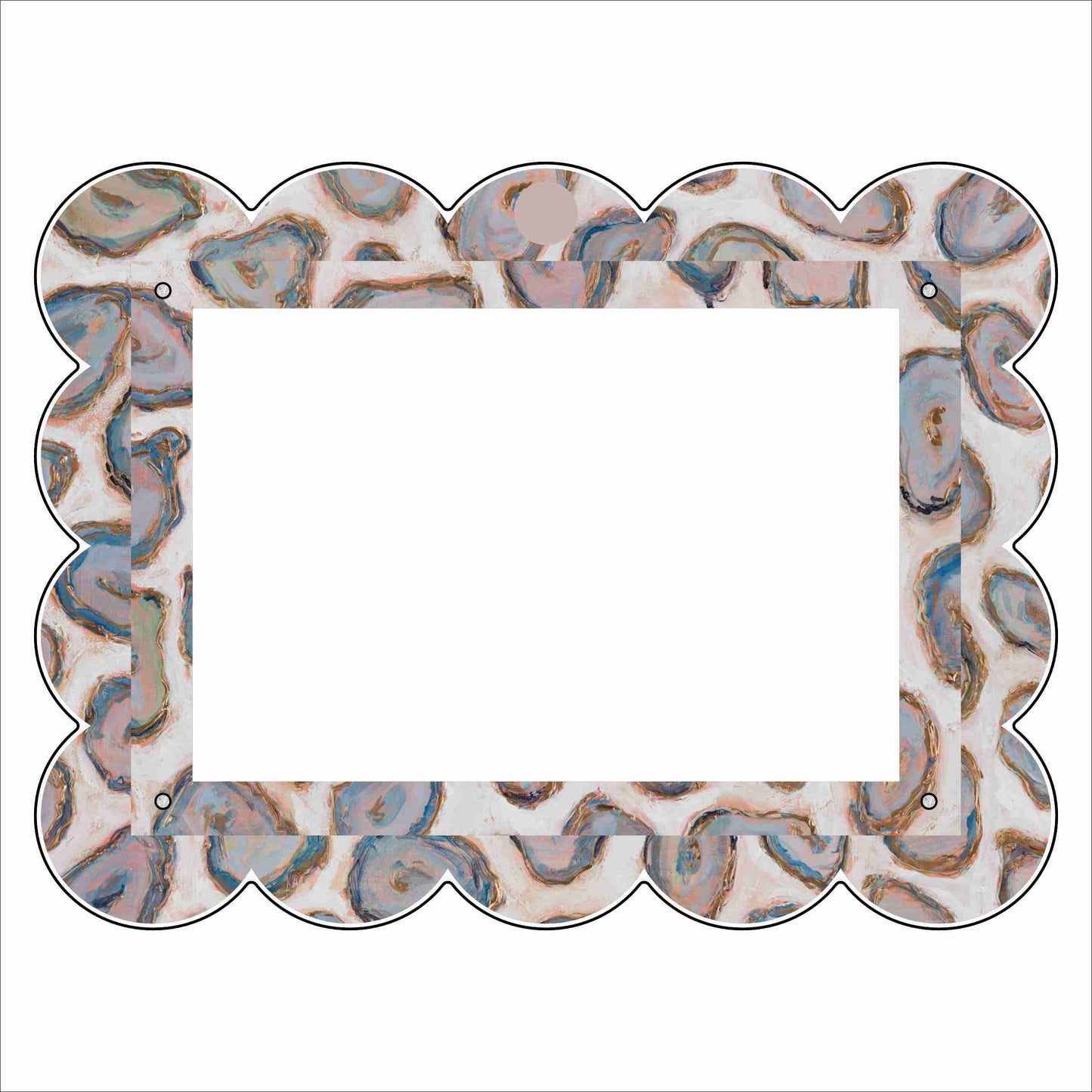 LFA-250 Oyster Landscape Magnet Frame | 0.25Acrylic Picture Frame