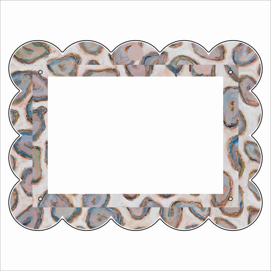 LFA-250 Oyster Landscape Magnet Frame | 0.25Acrylic Picture Frame