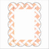 LFA-253 Orange Wicker Portrait Magnet Frame | 0.25Acrylic Picture Frame