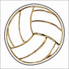 LFA-263 Volleyball Magnet | 0.125Acrylic Magnet