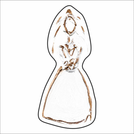 LFA-272 Bride Magnet | 0.125Acrylic Magnet | Components