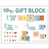 LFA-273 Retail Display Charm Blocks | 0.125Acrylic Contour
