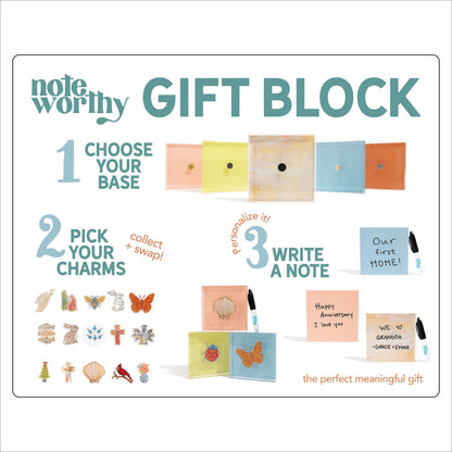 LFA-273 Retail Display Charm Blocks | 0.125Acrylic Contour