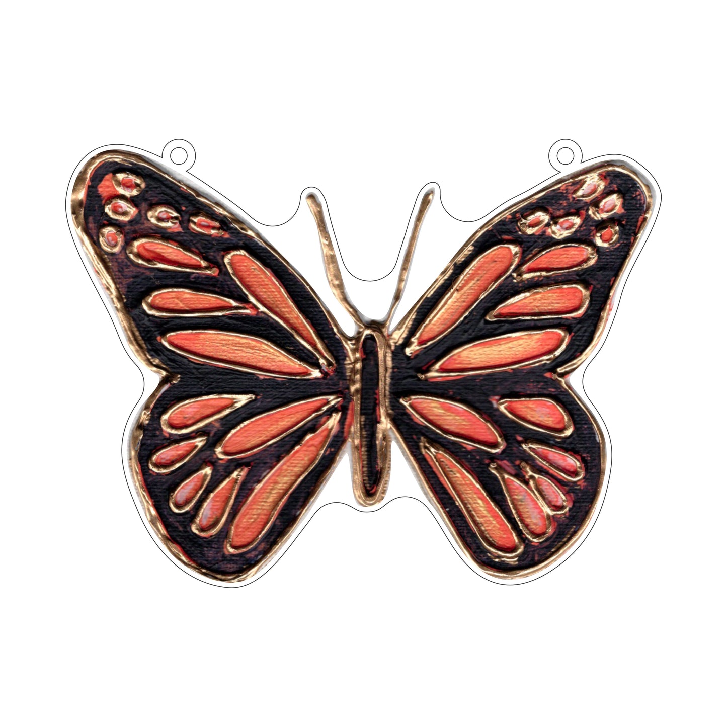 LFA-275 Monarch Butterfly Door Charm | 0.125Acrylic Door Hanger