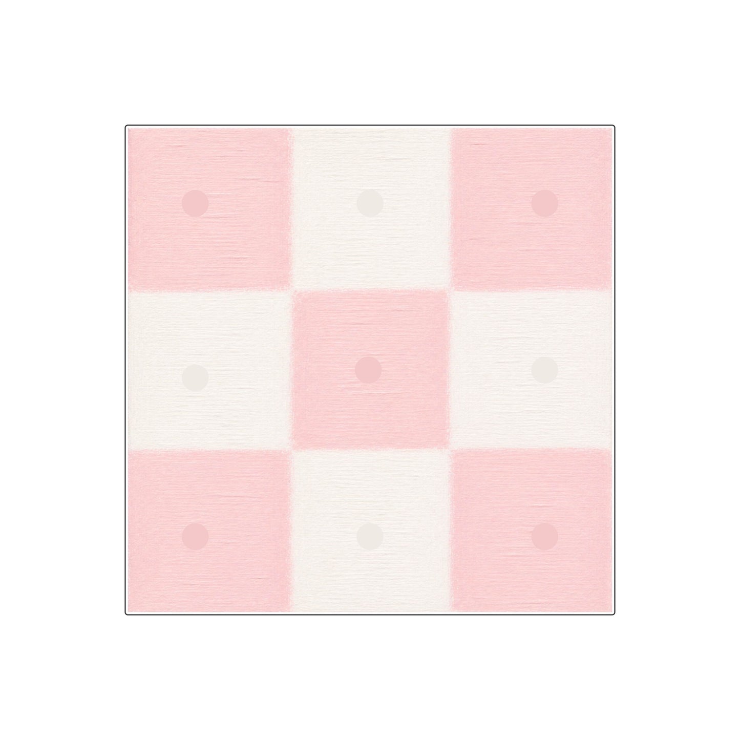 LFA-278 Pink & White Tic Tac Toe Board | 0.25Acrylic Tic Tac Toe Board