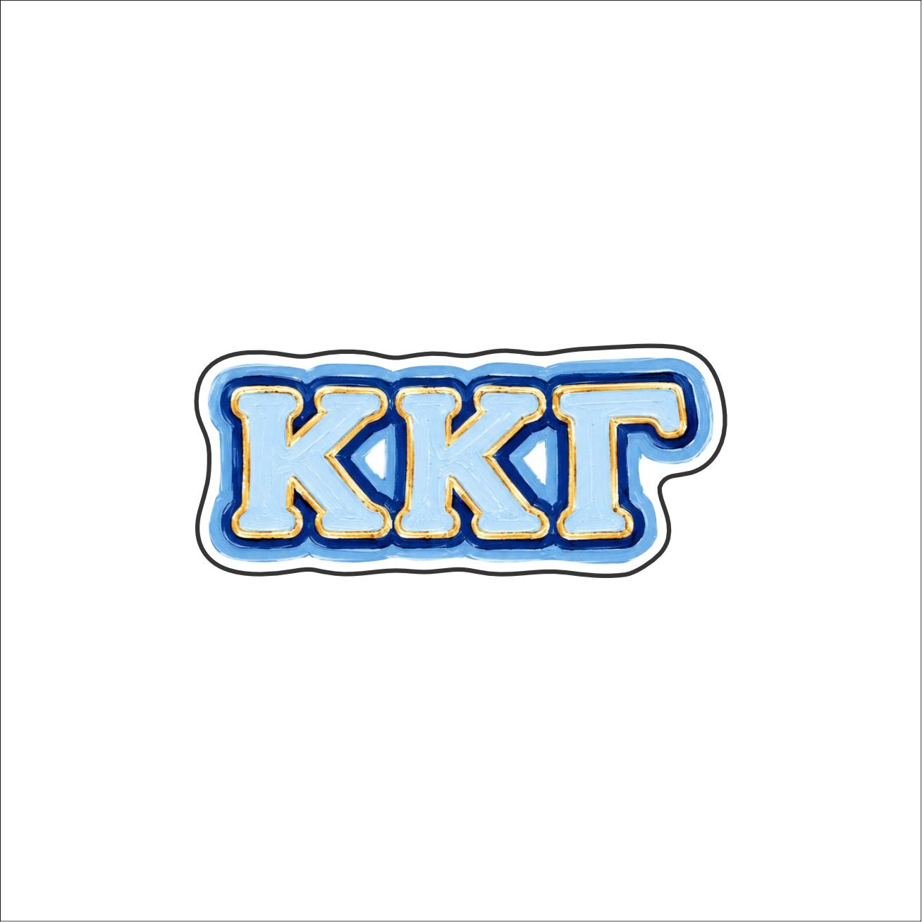 LFA-283 Kappa Kappa Gamma Sorority Magnet | 0.125Acrylic Magnet