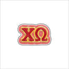 LFA-285 Chi Omega Sorority Magnet | 0.125Acrylic Magnet