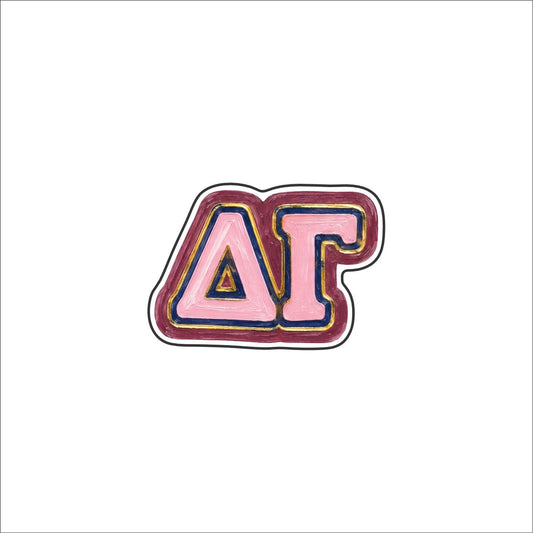 LFA-287 Delta Gamma Sorority Magnet | 0.125Acrylic Magnet