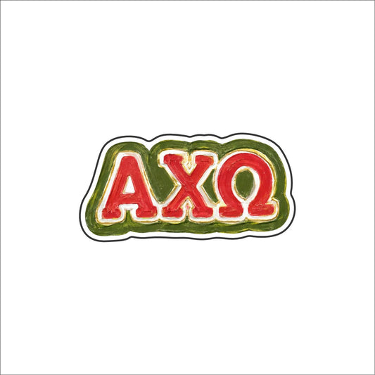 LFA-290 Alpha Chi Omega Sorority Magnet | 0.125Acrylic Magnet