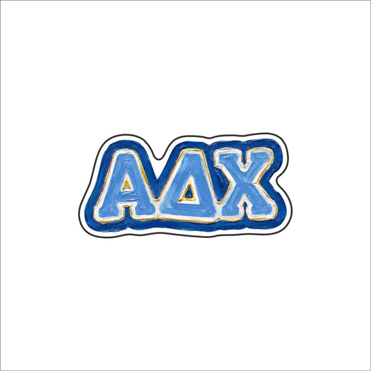 LFA-291 Alpha Delta Chi Sorority Magnet | 0.125Acrylic Magnet