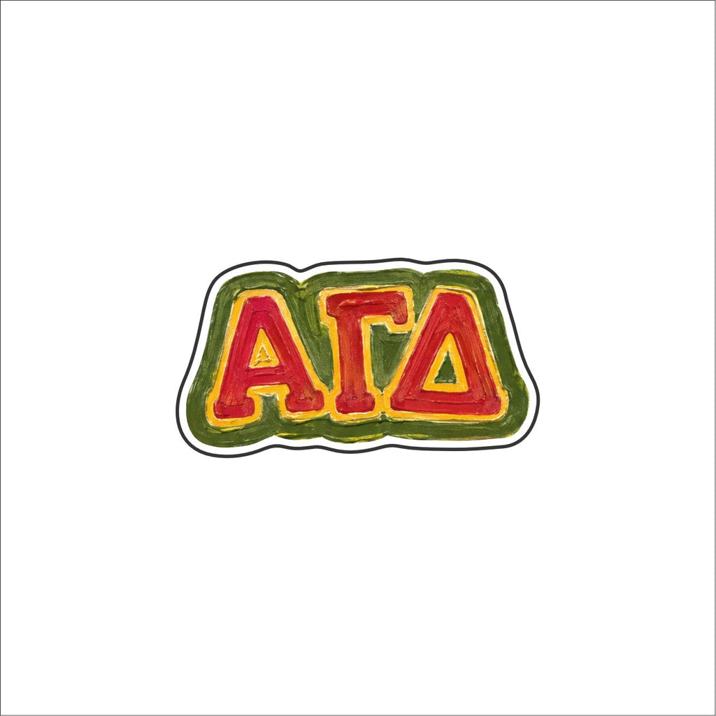 LFA-293 Alpha Gamma Delta Sorority Magnet | 0.125Acrylic Magnet
